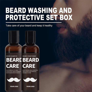 Người Đàn Ông Râu Dầu Gội Điều Hòa Râu Sâu Sạch Hữu Cơ Râu Rửa Làm Sạch Chăm Sóc Da Mặt Thiết Lập - Product Image 6