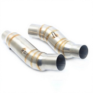 Tubo de Escape Intermedio para Kawasaki, 51 mm, Acero Inoxidable, Curvado, para Z750, Z800, Z1000, Z900, ER6N, GP - Product Image 4
