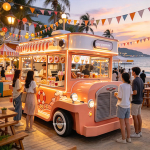 Carrito de Comida Móvil Eléctrico Premium con Diseño Interior Totalmente Personalizable, Camión de Venta Móvil para Uso Comercial - Product Image 1