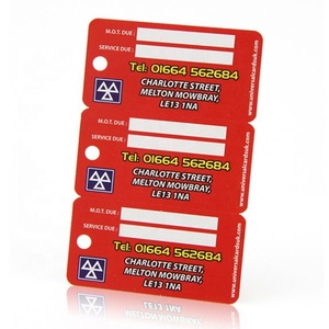 Tarjetas de Fidelización Personalizadas de PVC con Triple Llave, Tarjeta de Membresía Combinada, Sencillas, Portátiles, con Código de Barras Troquelado No Estándar para Promociones Minoristas - Product Image 2