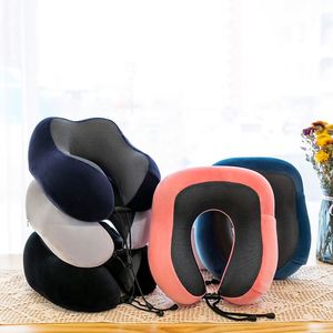 Promotional Gift Logo Printed for Travelling Sleeping Travel Pillows Wholesale Custom Neck Pillow - Product Image 1