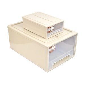 Hot Selling Stackable Drawer Type Wardrobe Plastic Storage Box
