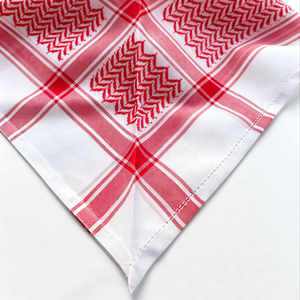 Men Arab Scarf Shemagh Hijab Muslim Arabian Headscarf <b>Head</b> Turban Scarf Dubai Kerchief Wrap Keffiyeh <b>Style</b> Headband Middle East - Product Image 1