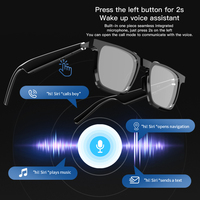 Écouteur de créateur de mode en acétate avec logo personnalisé G01-09 lunettes intelligentes sans fil lunettes de soleil audio 2023
