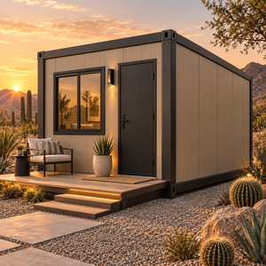 Casa Contenedor Portátil Moderna para Exteriores, de 20, 30 y 40 pies, Casa Modular Prefabricada de Lujo - Product Image 3