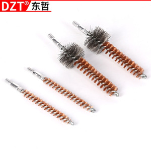 Kit de nettoyage de fusils Dzt Gun Brush Set, 15 pièces, en métal, pour l'entretien des armes à feu, portable - Product Image 3