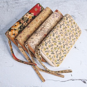 Women's Environmentally Friendly Anti-Theft Zip Around Wallet Long Purse with Cover Closure Travel Clutch <b>Wristlet</b> - Product Image 5