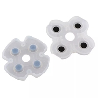 Pièces de rechange pour manette PS4, jeu de touches en Silicone conducteur pour PS4 JDM 030