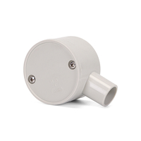 Boîte de jonction PVC peu profonde 1, 2, 3 ou 4 voies 20 mm, 25 mm conforme aux normes AS/NZS 2053