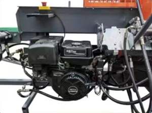 20T 14HP benzina Wood Processor combinazione Fire Wood Processing Machine Log Chainsaw con spaccalegna idraulico - Product Image 3