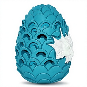 Jomilly Dragon Egg <strong>Dog</strong> Chew Toys-Toughest Indestructible Aggressive Heavy Chewers Lifetime Replacement Medium/Large <strong>Bully</strong> - Product Image 1
