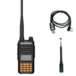 Çin en iyi fiyat Baofeng walkie talkie TH-15S vhf uhf radyo yüksek kaliteli baofeng iki yönlü telsiz el amatör radyo