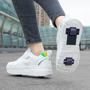 Dropshipping, vente en gros, formation, chaussures de sport d'extérieur, fabrication, chaussures à roulettes pour enfants avec 2 roues, rollers populaires pour garçons et filles - Product Image 3