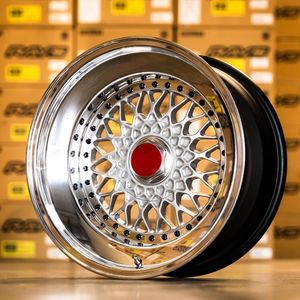 Jantes forgées BKu Custom 3 pièces à dégradé de profondeur 15 16 17 18 pouces en alliage pour Porsche Cayenne 911 964 993 970 997 - Product Image 5