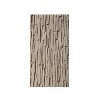 Panneau mural en pierre PU à design moderne, imitation brique, imperméable, pour revêtement extérieur d'hôtel, intérieur et extérieur