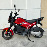 Sportpower NOVR 150cc Moteur GY6 Refroidi par Air Vitesse Maximale 85km/h Frein à Disque Avant et Arrière Moped à Essence Sans Balais