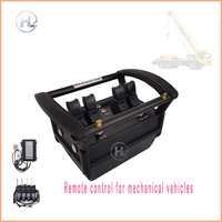 Control Remoto Inalámbrico para Grúas de Camión y Vehículos Mecánicos con Código de Aprendizaje, Construcción Metálica, Impermeable, Alcance de 500m