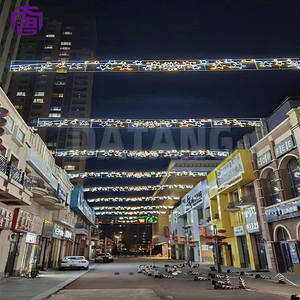 Luces de Calle con Forma de Cruz de Pascua para Decoración Festiva de Calles Comerciales y Plazas Públicas - Product Image 5