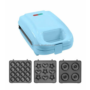 Aifa เครื่องปิ้งขนมปังสำหรับอาหารเช้าถอดออกได้, ใหม่ย่าง Panini ย่างแบบไม่ติดหนึ่งชิ้นเครื่องทำโดนัท6ชิ้น - Product Image 4