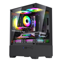 Ordinateur de bureau G30 E5 2673 V3 32 Go 500 Go 1 To SSD RX550 4 Go Douze cœurs Win11 PC Ordinateur de bureau Conception Dessin Jeux PC Gamer