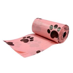 Bolsa para excrementos de perro biodegradable y compostable con etiqueta personalizada, HDPE+EPI, bolsa sostenible para la eliminación de desechos de mascotas - Product Image 1