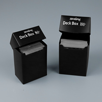 Sanseking PP plastique Deck Box Mallette de transport pour cartes à collectionner Mallette de rangement pour cartes Organisateur