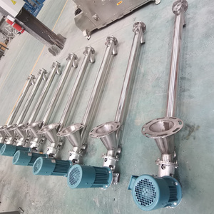 Equipo transportador de tornillo de acero inoxidable eficiente, velocidad ajustable para mortero de cemento, uso agrícola de alimentos en tiendas de plantas de fabricación - Product Image 3