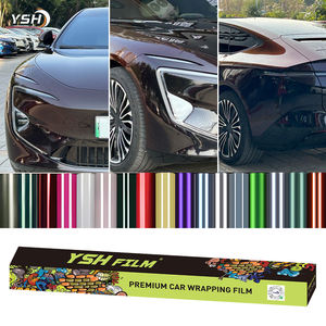Papel que cambia de camaleón de alto brillo, envoltura de vinilo de Color, películas corporales para mascotas autocurativas, rollos de pegatinas antiarañazos para coche a la venta - Product Image 1