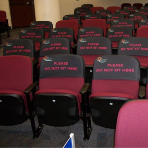 Fundas de Asiento de Spandex/Poliéster Ecológicas y Duraderas con Logotipo Personalizado para Escuelas, Cines, Iglesias y Banquetes - Protección y Decoración - Product Image 1