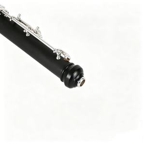 <span class=keywords><strong>Corno</strong></span> <span class=keywords><strong>inglese</strong></span> in bachelite di buona qualità con finiture argentate - Product Image 3