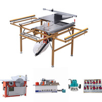 Machine à bois, table à scie carrée pour scie circulaire avec machine à fraiser, table à scie coulissante