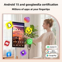 Bestie Machine Écran tactile extérieur à format libre pour diffusion en direct, appareil autonome tout-en-un, téléviseur intelligent 32 pouces