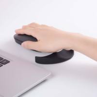 Repose-poignet ergonomique en silicone pour souris, coussinet antidouleur pour la paume, support confortable pour les mains
