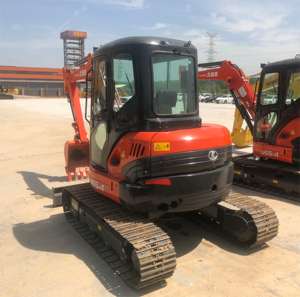 Kubota รถขุด U55มือสองยี่ห้อญี่ปุ่นประสิทธิภาพสูงดีไซน์35.5kW กะทัดรัดสำหรับงานก่อสร้างในเมือง - Product Image 5