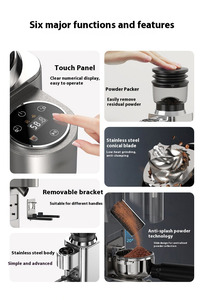 Fully Automatic Mini Stainless Steel Intelligent Coffee Bean Home Appliance for Hotels 64mm Burr Coffee <b>Grinder</b> - Product Image 3