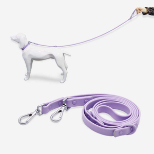 Collare e Guinzaglio per Cani Regolabili e Impermeabili con Lettere in Silicone Personalizzabili Stile Cartone Animato per Tutte le Stagioni - Product Image 5