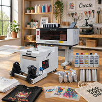 Imprimante DTF A3 Mycolor nouvelle génération avec 2 têtes I3200, entièrement automatique, encre pigmentée, machine d'impression numérique, garantie 1 an, pour t-shirts, chaussures, casquettes