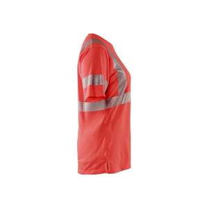 Blaklader-350225375500XXL เสื้อยืด Hi-Vis ของผู้หญิงสีแดง-EAN 7330509881569 HI-VIS Workwear - Product Image 3