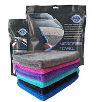 Super Absorbent Edgeless Microfiber Towels Quick Dry Car Cleaning Soft Towel New Twisted Loop High Absorbent Car Towel