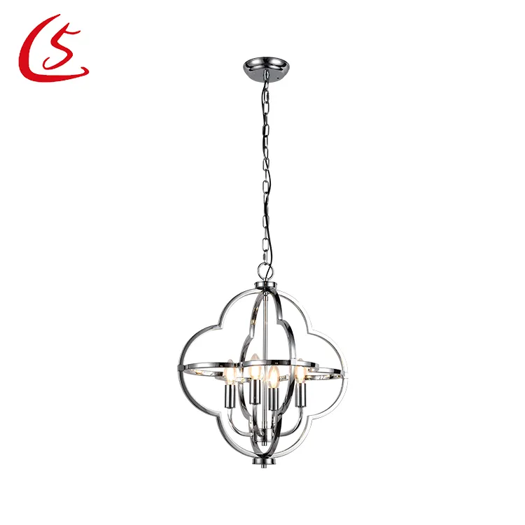 Etl Certificering Hot Sale Home Villa Room Decoratief Hangend Licht Ijzeren Frame E26 Moderne Hanglampen