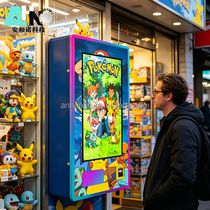 Distributeur automatique de cartes <span class=keywords><strong>Pok</strong></span>émon TCG avec écran tactile de 32 pouces, autocollants personnalisables gratuits pour enfants - Product Image 2