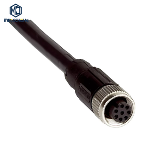 Câble de terrain pré-assemblé FDOL-1208G20MD25KM1 avec gaine robuste en PUR pour environnements difficiles - Product Image 1