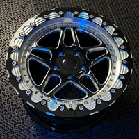 Jantes forgées Bealdock noires fraîchies de 17 et 18 pouces pour course tout-terrain, 5x112, 5x114.3, 5x120, pour M3, M4, Corvette S81