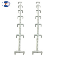 Traversin de dalle en plastique HF Matériaux de construction Rail de pont continu en plastique Traversin de dalle d'armature