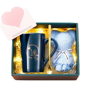 HBC <span class=keywords><strong>2026</strong></span> Özel Logolu Akıllı Kahve Kupası Sevgililer Günü Düğün Hediyesi İş Hediyesi Seti - Product Image 4