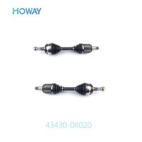 Pièces automobiles, arbre de transmission d'essieu avant, joint homocinétique extérieur et intérieur gauche et droit pour Nissan Honda Toyota HILUX VII