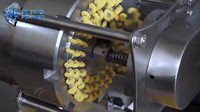 Meilleur prix PARMAT 90-120KG/H Ligne de production de pâtes sous vide semi-automatique contrôlée par PLC, matériau 304/Q235, multifonctionnelle, 380/220V 30KW