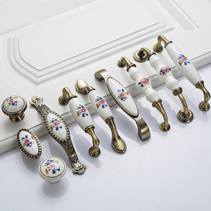 Chine Garnitures de Matériel de Meubles Armoires De <span class=keywords><strong>Cuisine</strong></span> Tiroir En <span class=keywords><strong>Porcelaine</strong></span> <span class=keywords><strong>Poignée</strong></span> Bouton Céramique - Product Image 1