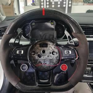 <span class=keywords><strong>Volante</strong></span> de Fibra de Carbono Forjado YLD para Volkswagen VW <span class=keywords><strong>Golf</strong></span> MK6 gti Mk7 7.5 Mk6 Mk5 Mk4 GTI <span class=keywords><strong>GTD</strong></span> R Polo GTI CC Passat Tiguan - Product Image 1