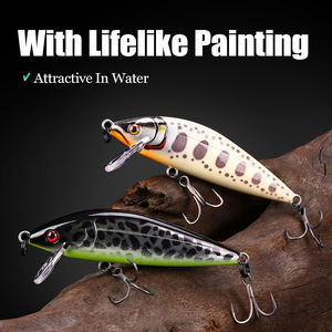 Señuelo de Pesca de Acero Inoxidable NM de 7.5 cm y 10 g con Anzuelo Triple, <span class=keywords><strong>Cebo</strong></span> Vivo Impreso, Hundimiento, para Lubina, Bagre, Río/Lago/Cueva - Product Image 5